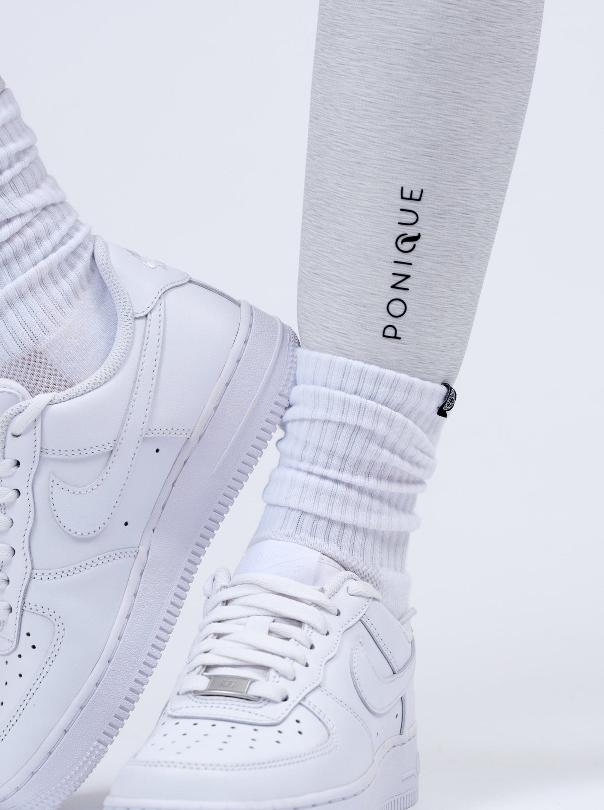 Amélie Leggings - White - Ponique