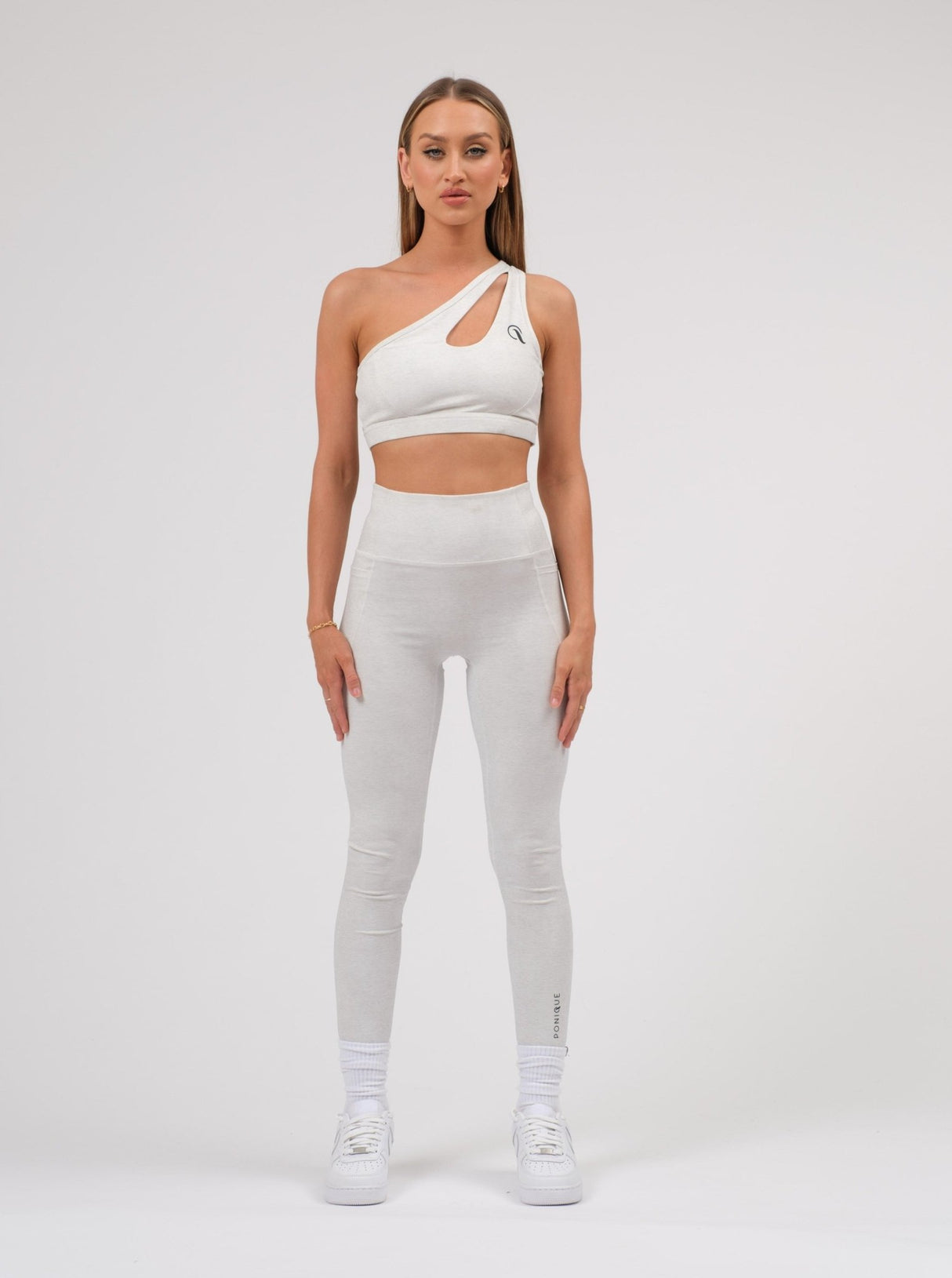 Amélie Leggings - White - Ponique