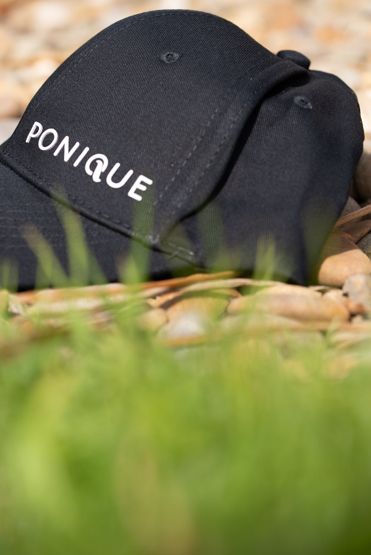 Ponytail Hat - Black