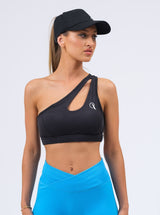 Amélie Sports Bra - Black - Ponique