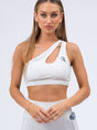 Amélie Sports Bra - White - Ponique