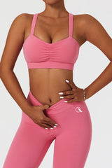 Pink Leggings & Sports Bra - Ponique