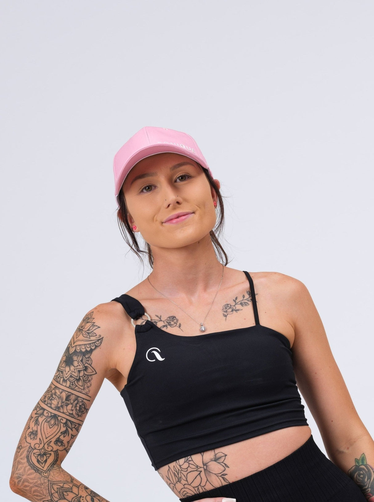 Ponytail Hat - Pink - Ponique